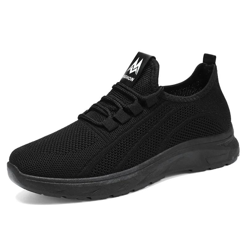 Scarpe Sportive Casual da Donna Sneakers in Rete Leggere Traspiranti Scarpe da Corsa da Donna a Colore Unico con Suola Spessa Suola Antiscivolo