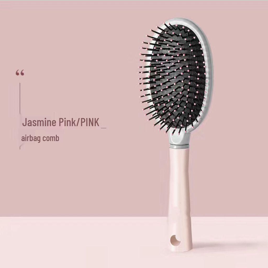 Women's Air Cushion Massage Comb - Anti-Static Curved Design for Styling and Detangling