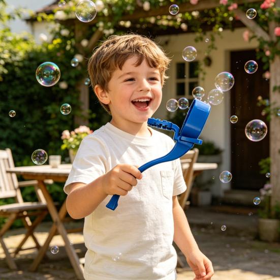 Soap Bubble Pipe Retro 3D Printed Bubble Blower Wand Novelty Toy for Kids Adults Outdoor Fake Bubble Pipe Stress Relief Toy for Parties Backyard Park