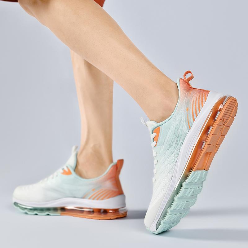 Large Size Men's Shoes 2025 New Air Cushion Sports Shoes Summer Breathable Basketball Shoes Non-slip Wear-resistant Casual Shoes