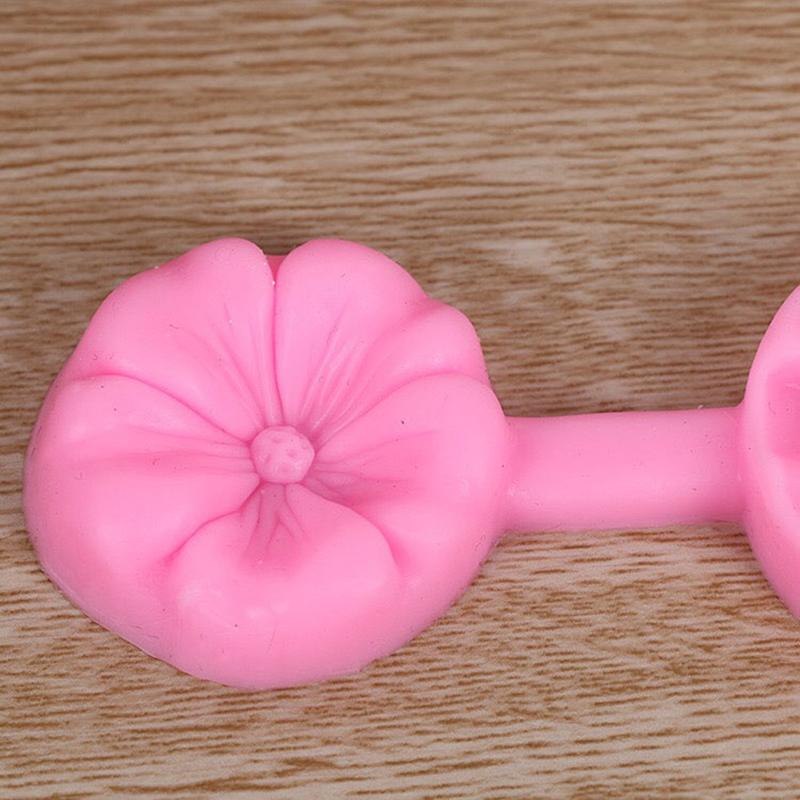 Molde de Silicona de Flores Repujado Herramientas para Decorar Pasteles de Fondant Moldes de Chocolate