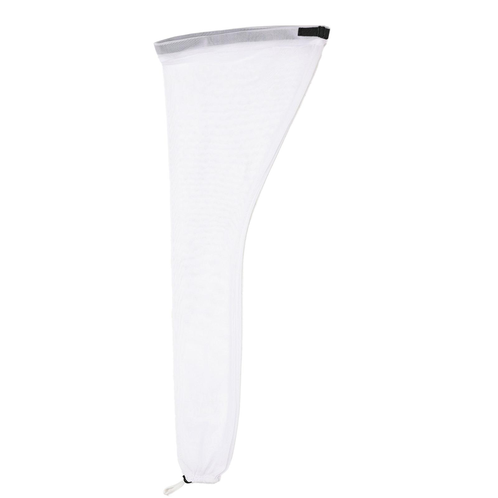 

Женская регулируемая шапочка-труба с грязной косой, с рукавом-сеткой высокой эластичности One Size белый