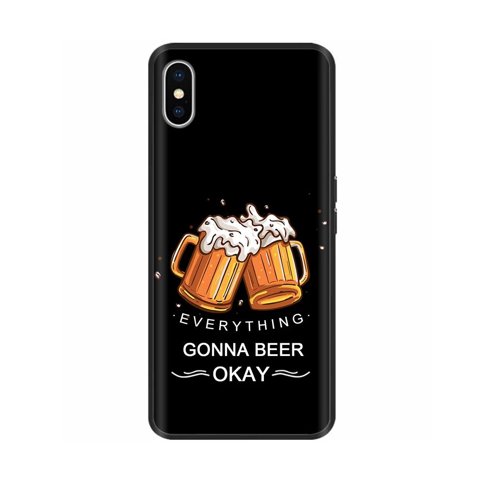 For iPhone X XS Flowers Soft TPU Silicone Phone Cases Shockproof Cover For iPhone X Xs Max XR Soft Liquid Housing Fundas Capa