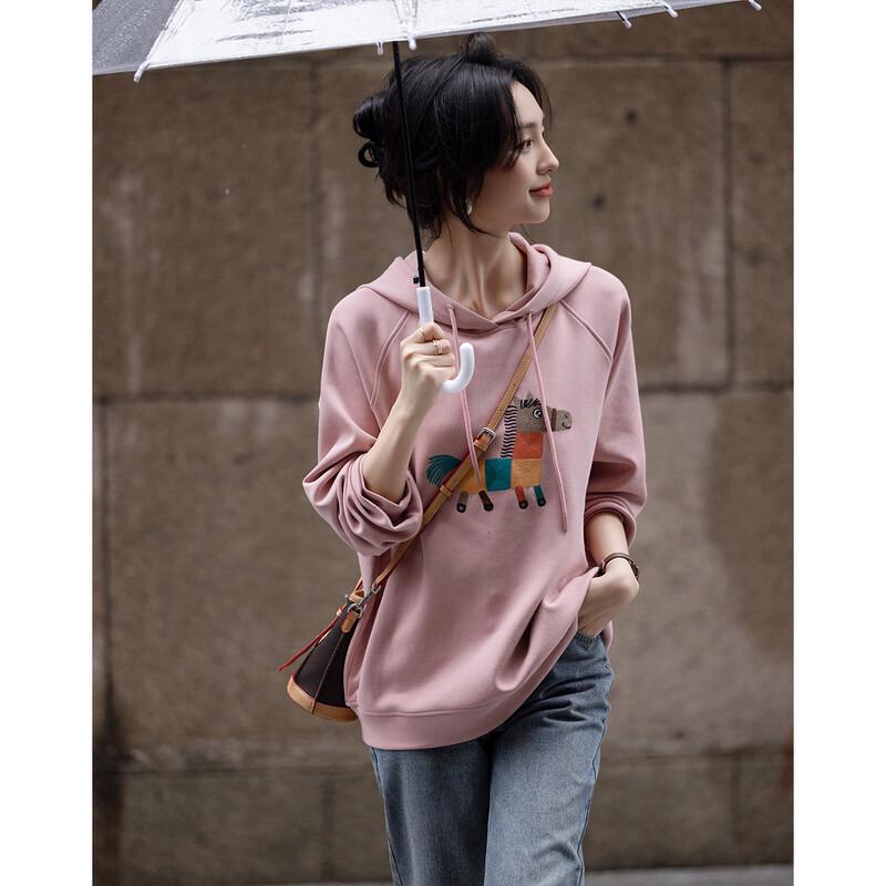 Demana Bestickter Air Layer Hoodie