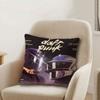 Music Rock Band DDaft Punk Office Cushion Pillowcase Car Cushion CoverXCM Lumbar Pillowcase Sofa Pillowcover
