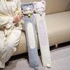 Hug Cat Water Injection Long Strip Hot Water Bag Soft Stuffed Plush Toys Plushies Animal Cute Kitten Warm Gifts For Winter