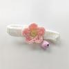 Cat Hand Woven Collar Flower Bell Cute Bow Tie Adjustable Dog Scarf Decorative Accessories Yarn Crochet