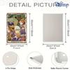 1pc Disney Robin Hood Metal Tin Sign - 20.32cm X 30.48cm Vintage Wall Art with Whimsical Animal Characters, Frameless Motivation