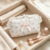 Flower Makeup Bag Laca Small Pouch Storage Bag Zipper Wallet Outdoor Use