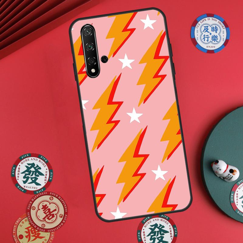 Lightning Bolt For Huawei Nova 12s 7i 8i 11i 12i Y73 Y70 Y90 Y60 Y72 Y61 Y91 9 10 SE P30 Pro P40 Lite Case