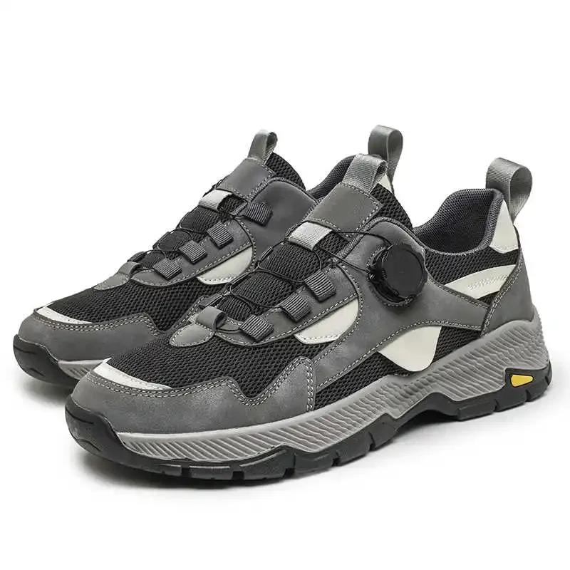 

Men s Lightweight and Breathable Hiking Shoes Comfortable Simple Versatile Trendy Men s Casual Sports Shoes Men s Hiking Shoes 44 серый