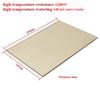 1 PZ Vetro porta camino stufa a legna ceramica microcristallina trasparente Resistente alle alte temperature Vetro spessore 4mm/5mm