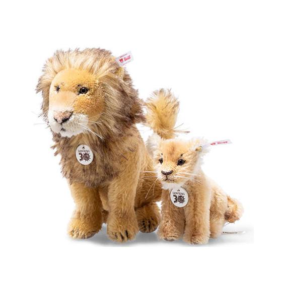 Steiff Disney Item Collectors Fall/Winter 2024 Release Lion King Mufasa & Simba Set