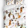 Chemical Experiment Cartoon Duvet Cover Bed Bedding Set Double Home Textile Quilt Cover Pillowcases Bedroom Bedding Set No Sheet