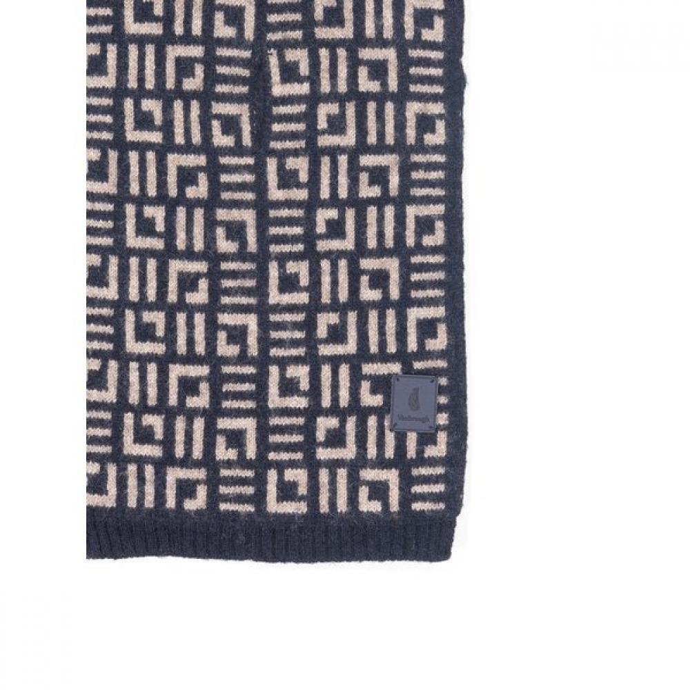Vanbrough Cashmere 100 Allover Variation Motif Muffler Bpftm1008 Ny