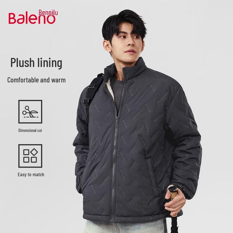 Baleno Men's Winter Padded Stand-Collar Jacket