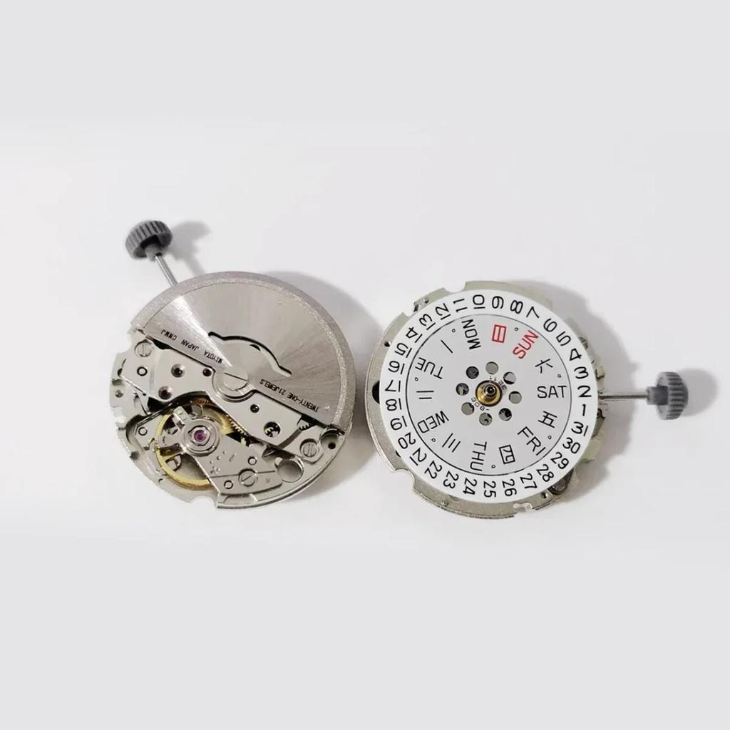 Miyota 8215 Mechanisches nh34 nh35 21 Steine Automatikwerk GMT Datum Doppelte Kalendereinstellung Präzisions-Uhrenzubehör