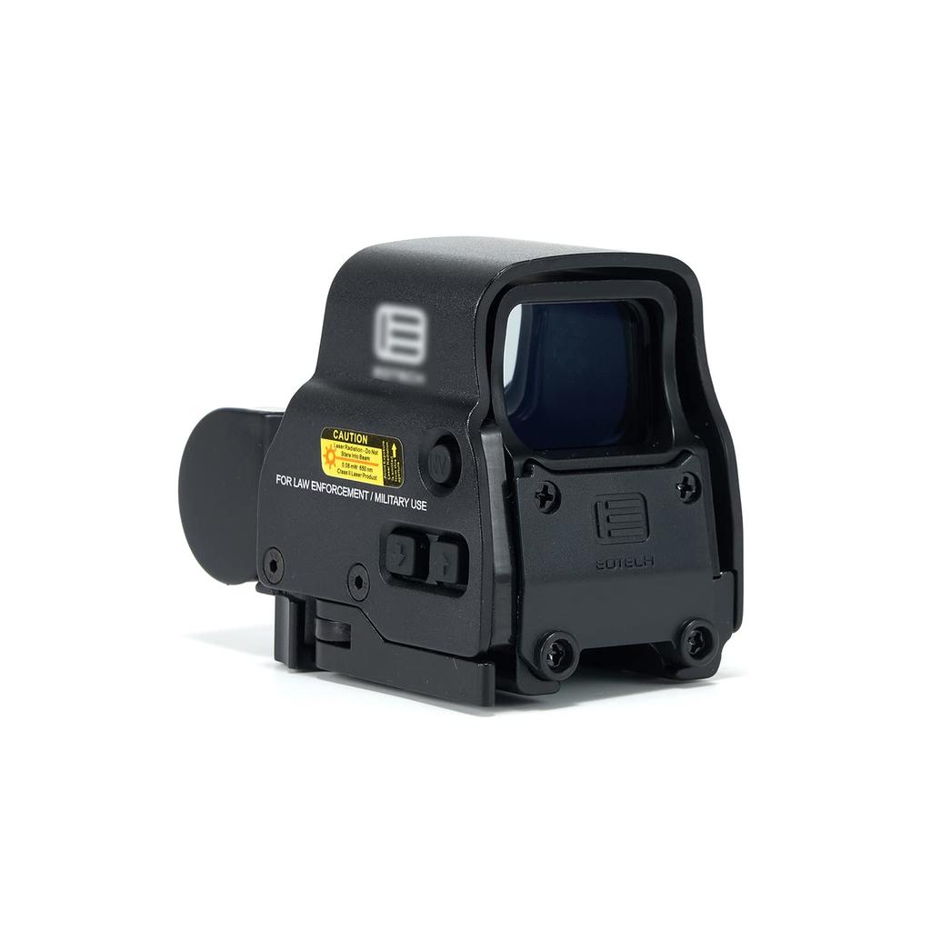Bright Improved Lens 558 EO EXPS3 Type Replica Dot Sight, Holographic Sight with Realistic Engraving and QD Lever (Black)