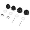 Tie Rod Boot Kit Rugged High Strength Reliable Tie Rod Rubber Boot Kit Replacement for Kubota BX GR