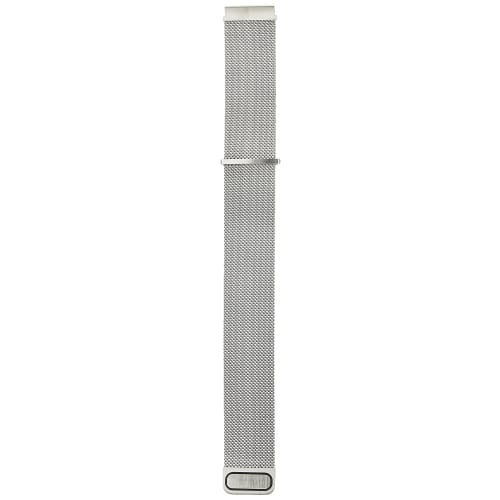 Arias Watch Strap, 22mm Metal Band with Mesh and Magnet, Silver, SU20122SV