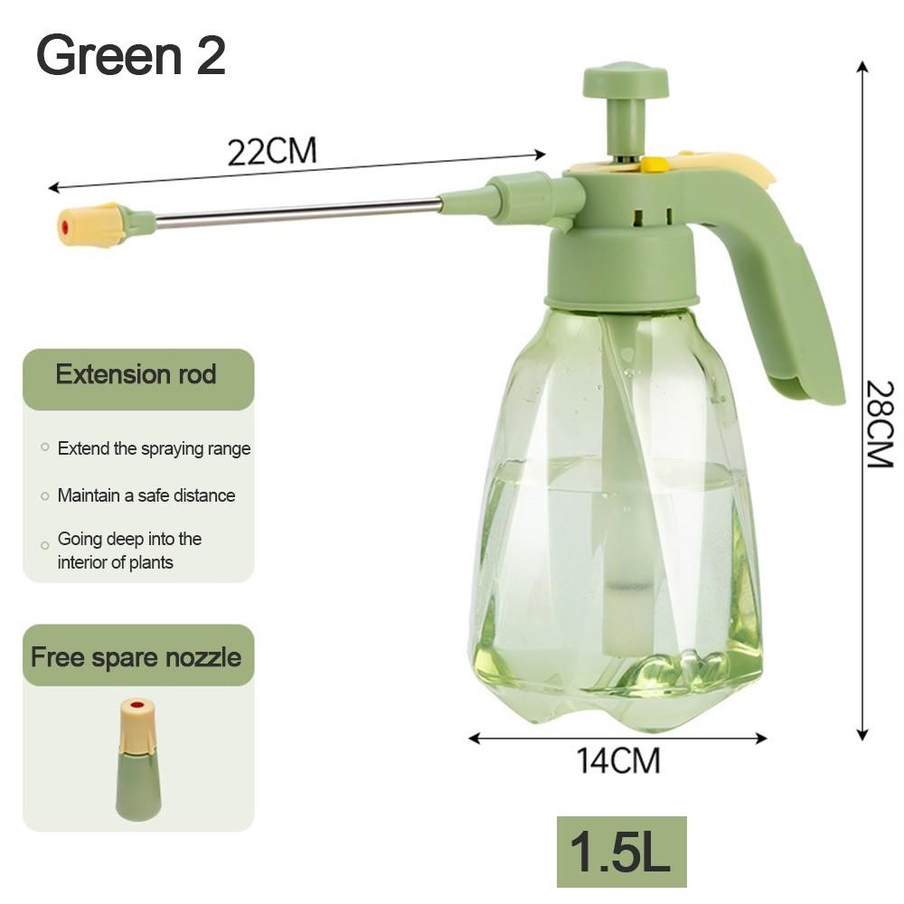 Plastic Watering Can Manual Air Pressure Spray Bottle Durable Disinfection Water Sprayer