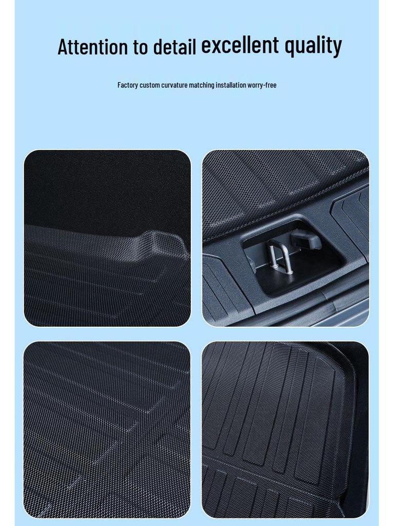NIO ET5 Trunk Mat Accessory: 2025 Model TPE Interior Tail Box Protector