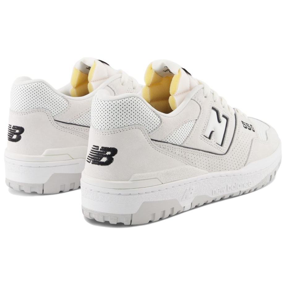 New Balance 550 Reflection Weiß Unisex Sneakers Schwarz BB550PRB