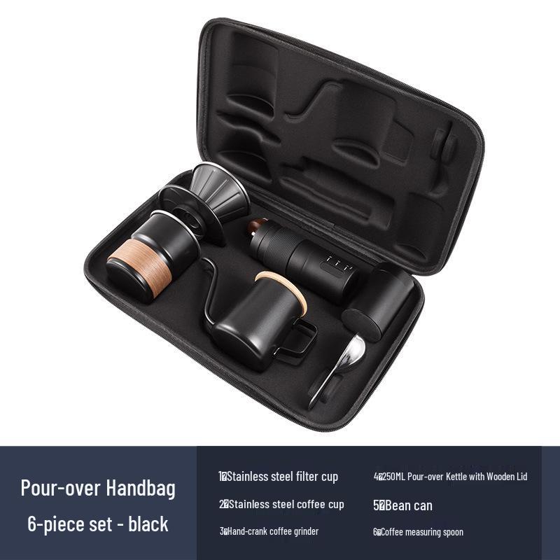 Outdoor Pour-over Coffee Set: Portable Travel