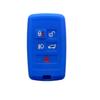 For Land Rover Range Rover Sport Velar Evoque Freelander2 Discovery Jaguar XF XJ XJL XE Silicone Car Fob Key Case Cover Keychain
