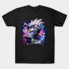 Ασιατικό Μέγεθος Βαμβακερό Unisex T-shirt Εκτύπωση T-shirt kakashi T-shirt Εκτύπωση Χωρίς Κόψιμο Κανονική Εφαρμογή