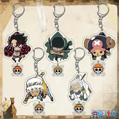 One Piece Luffy Acrylic Keychain - Chopper, Zoro, Anime/Manga, 2D Acrylic Keychain/Cartoon Keychain Gift