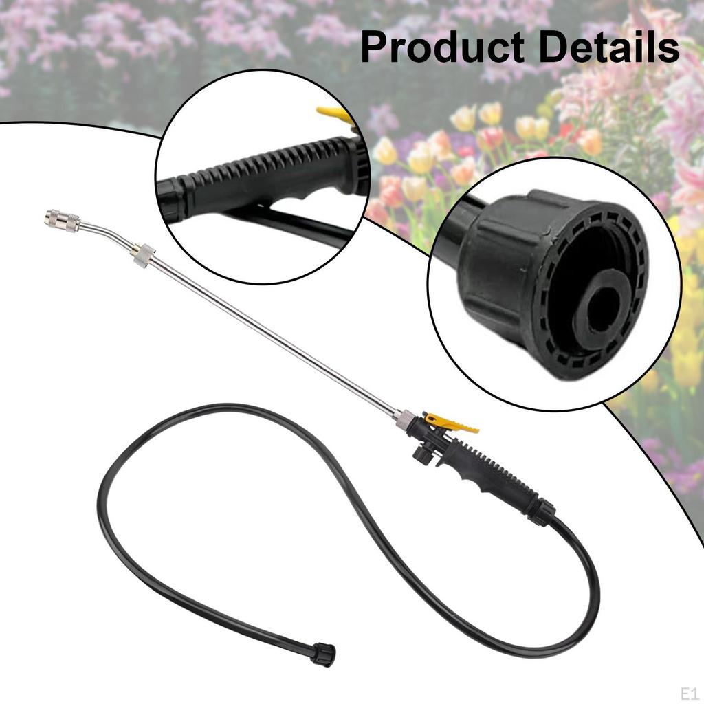 Replacement Sprayer Wand Adjustable Watering with Hose for Irrigation Vegetables Porch