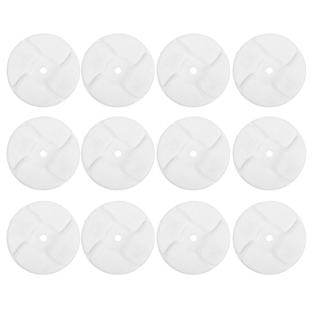 12pcs Cat Fountain Filters Small Hole Caliber Efficient Cat Fountain Activated Carbon Filters for Cats Pets