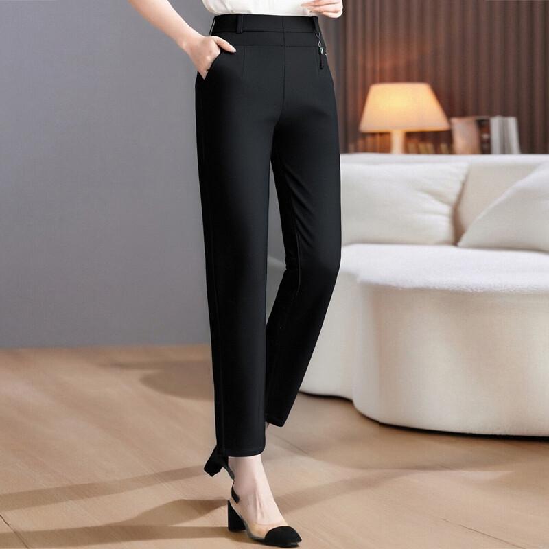 Pasite Autumn Slim-Fit Tapered Pants