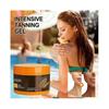 Tanning Gel, Luxury Intensive Tanning Gel, Tanning Gel, Natural Tanning Accelerator Cream Gel, Dark