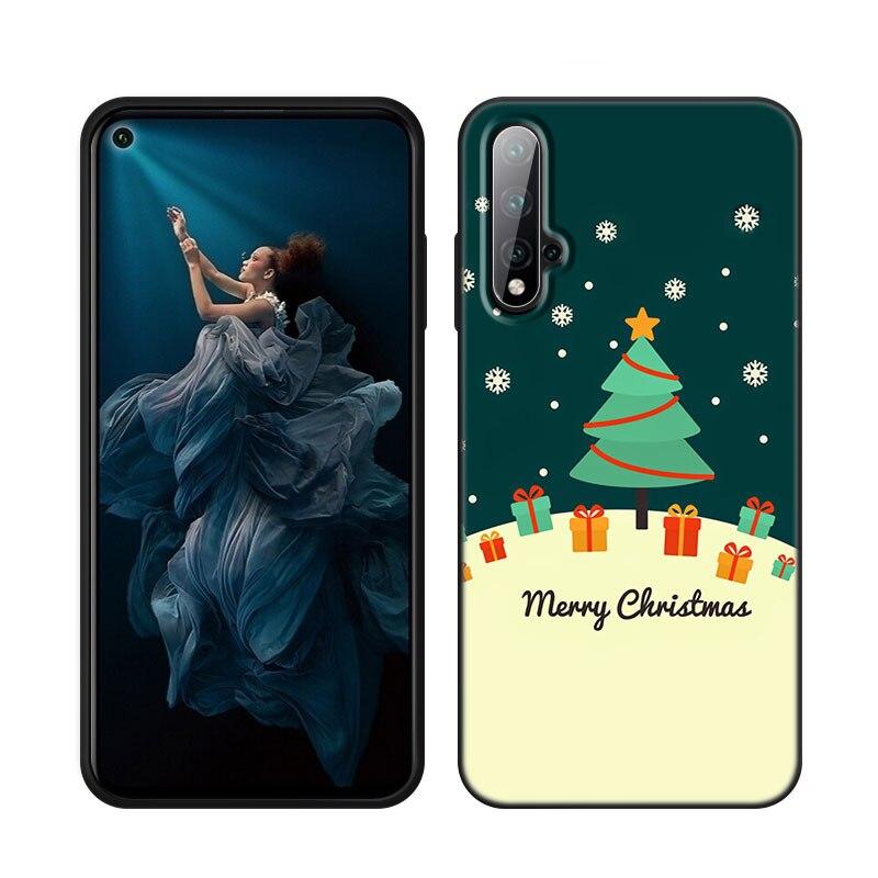 Snehové Veselé Vianoce Puzdro na telefón Pre Huawei Honor 60 50 Mate 40 30 20 10 Lite Nova 9 8 Pro 7 SE Y60 30S 8i 7i 5T Prémiový Kryt
