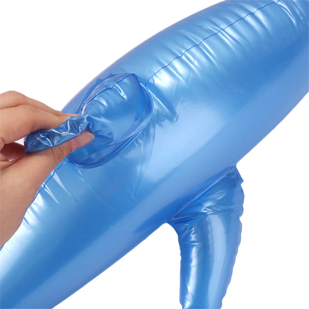 PVC Dolphin Float Air Mattresse Inflatable Dolphin Water Toys Inflatable Toys Beach Swimming Rings