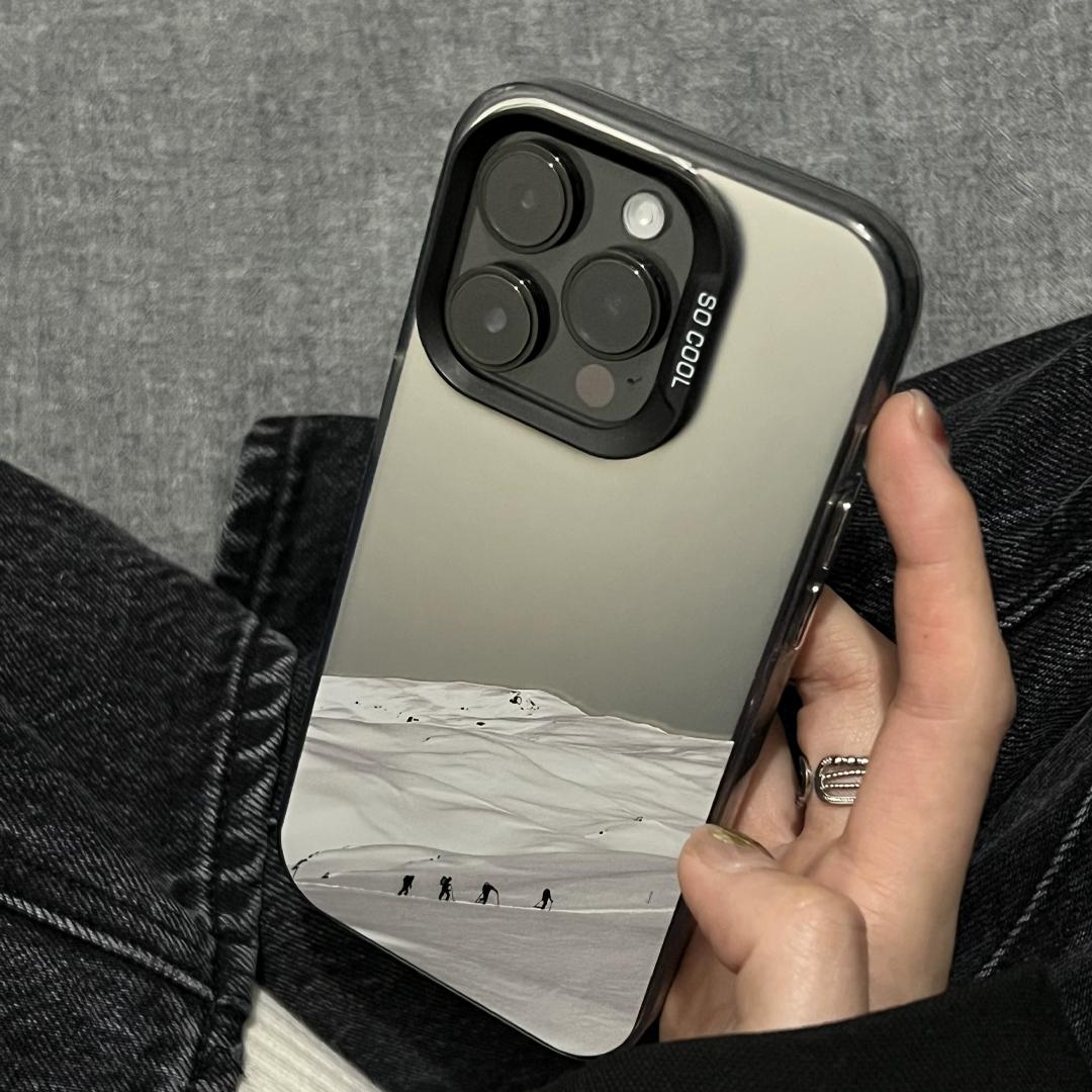 

Outdoor Climbing Simple Phone Case for iPhone 17 AIR 16 15 14 13 12 11 PRO MAX 16E MINI X XS XR 7 8 PLUS Y2K Minimalism Cover iPhone17 Pro Max