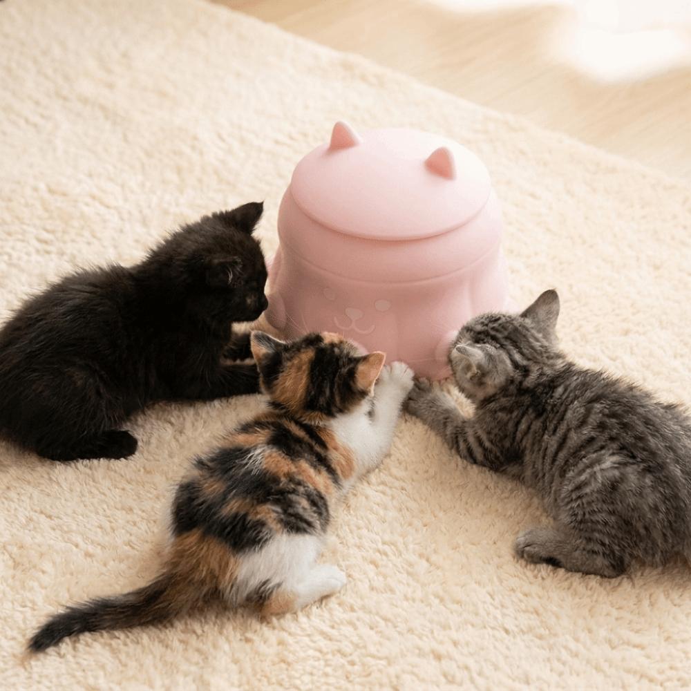 Silicone Kitten Nipple Feeder Bionic Nipple Dog Drinking Bottle  Animal Drinking Tool