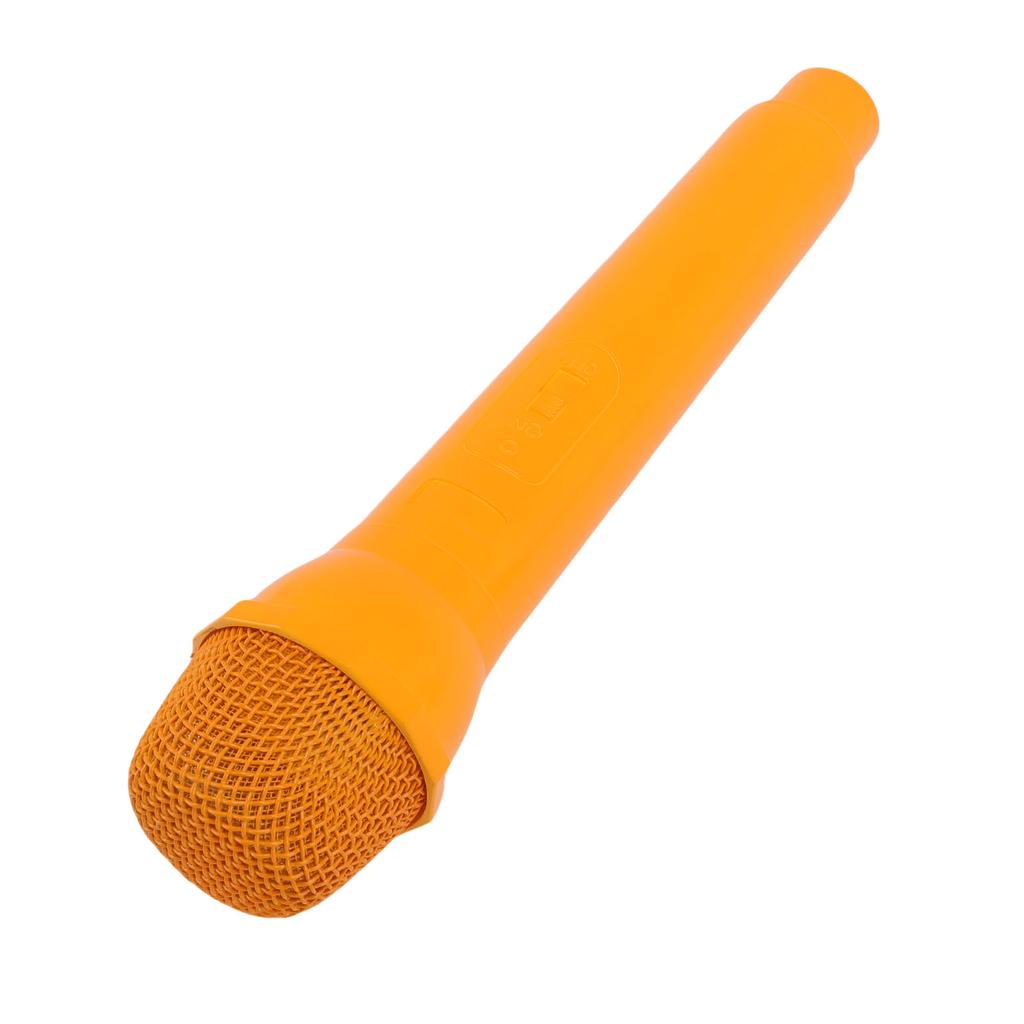 Fake Microphone Prop Simulated Pretend Plastic Microphone Prop for Cosplay Photography Training