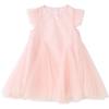 Girls' Summer Sequin Mesh Splicing Princess Dress