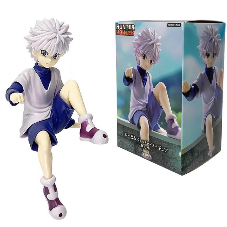 6pcs Anime Hunter × Hunter Pvc Model Phantom Troop Cool Raika Gyarados Mirage  Jijiji Kuroro, And Goku Statue Collectible