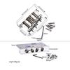 4 String Top Load Hardtail Bass Guitar Bridge Vintage A Style Bass Bridge