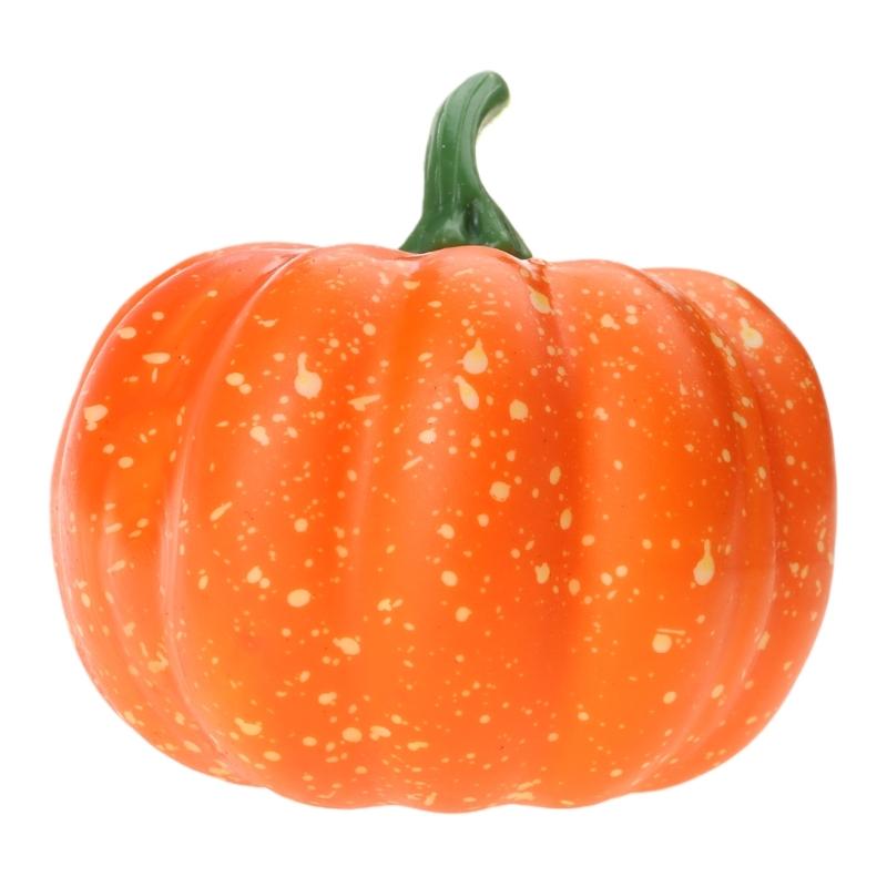 12Pcs Artificial Pumpkins Realistic Simulation Pumpkins for Display, Thanksgiving Holiday Party Decorations, Photography