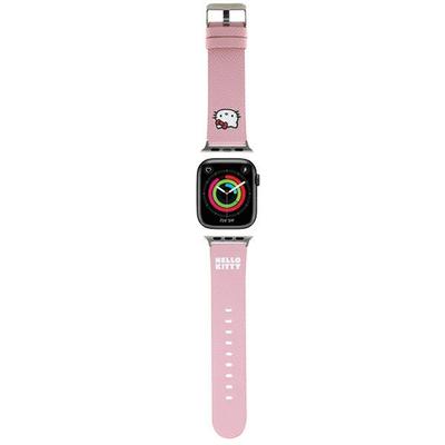 Pasek Do Apple Watch 38mm/40mm/41mm Hello Kitty Różowy