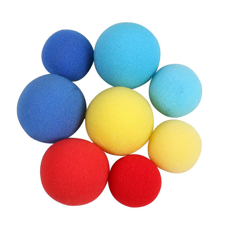 Magic Elastic Sponge Ball Set: Three Shells, Pea, and Three Cups for Close-up Magic Tricks.