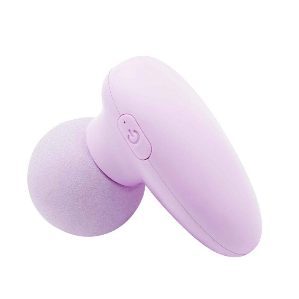 Portable Mini Fascia Massager Adjustables 6 Modes Deep Tissue Massage Device Wear Resistant Soft Massage Head