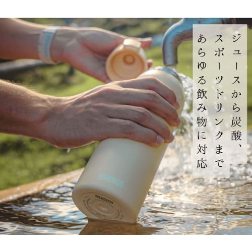 Sigg Shield Thermo Outdoor Water Bottle, Black, 0.5L, 50432