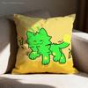Gnarpy Ontdekt Het Internet Kussensloop Print Polyestervezel 40X40 Cm Home Sofa Sierkussenhoes Decoratie