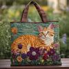 New Digital Printing Tote Bag Personalized Floral Quilted Tote Bag Tote Bag Shopping Bag Beach Bag